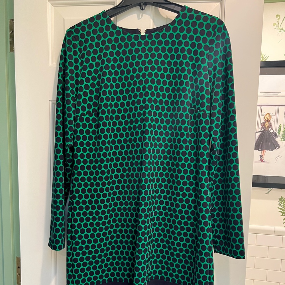 Michael Kors Green & Navy Dress